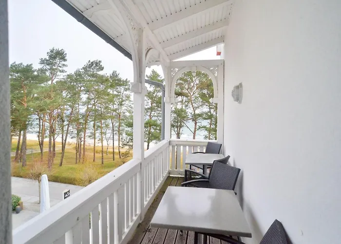 Strandvillen Binz - Ferienwohnung Mit Meerblick, 2 Schlafzimmern Und Balkon Sv-012